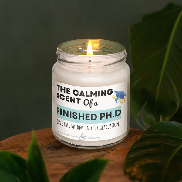 a candle that is sitting on a table