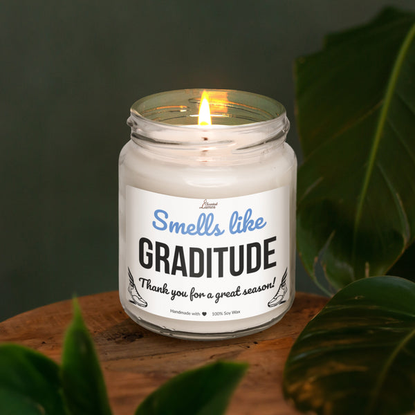 a candle that is sitting on a table