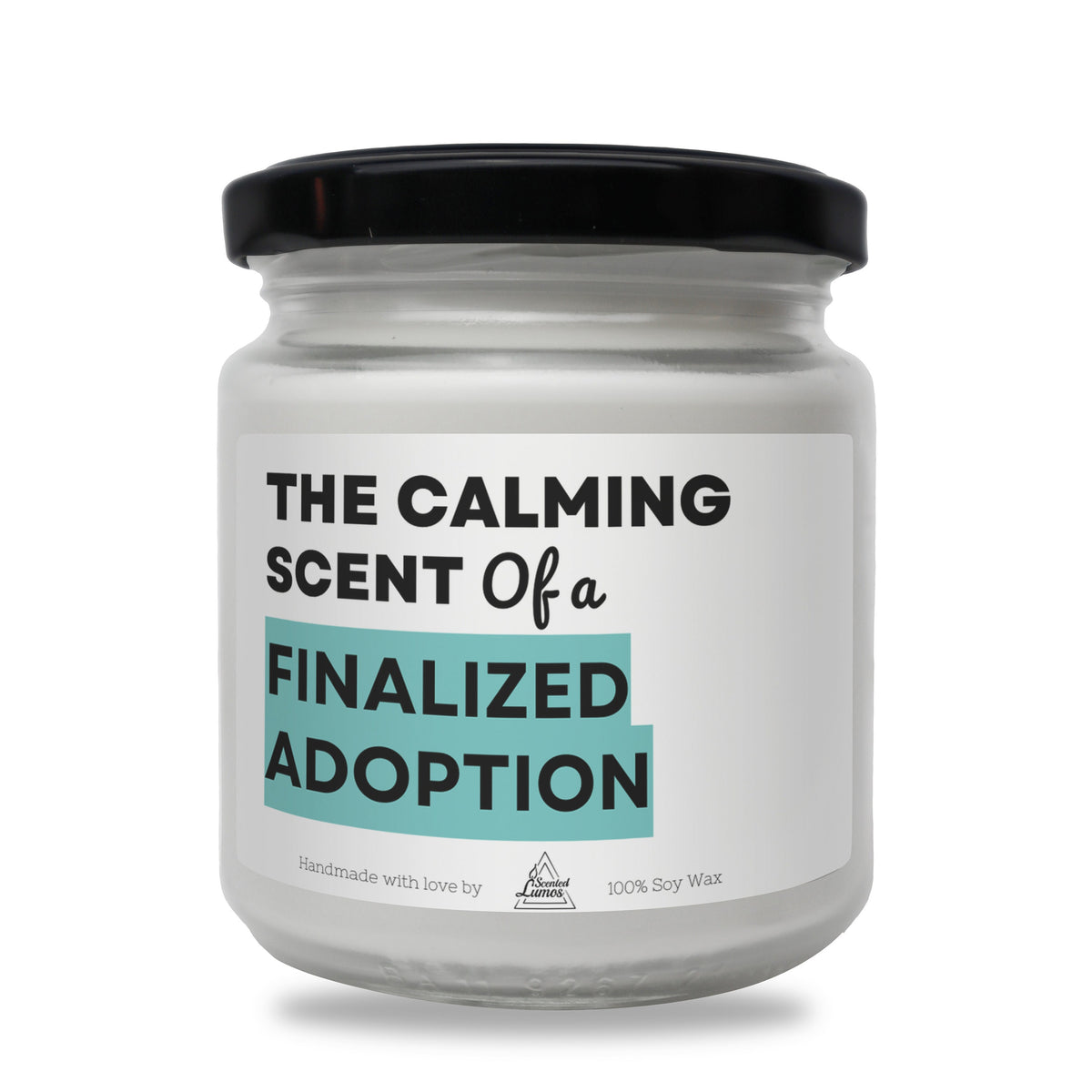 a jar of the calming scent of a finalized addition