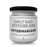 a jar of veterinarians on a white background