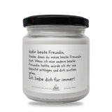 a white jar with a black lid on a white background