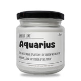 a jar of aquarius on a white background