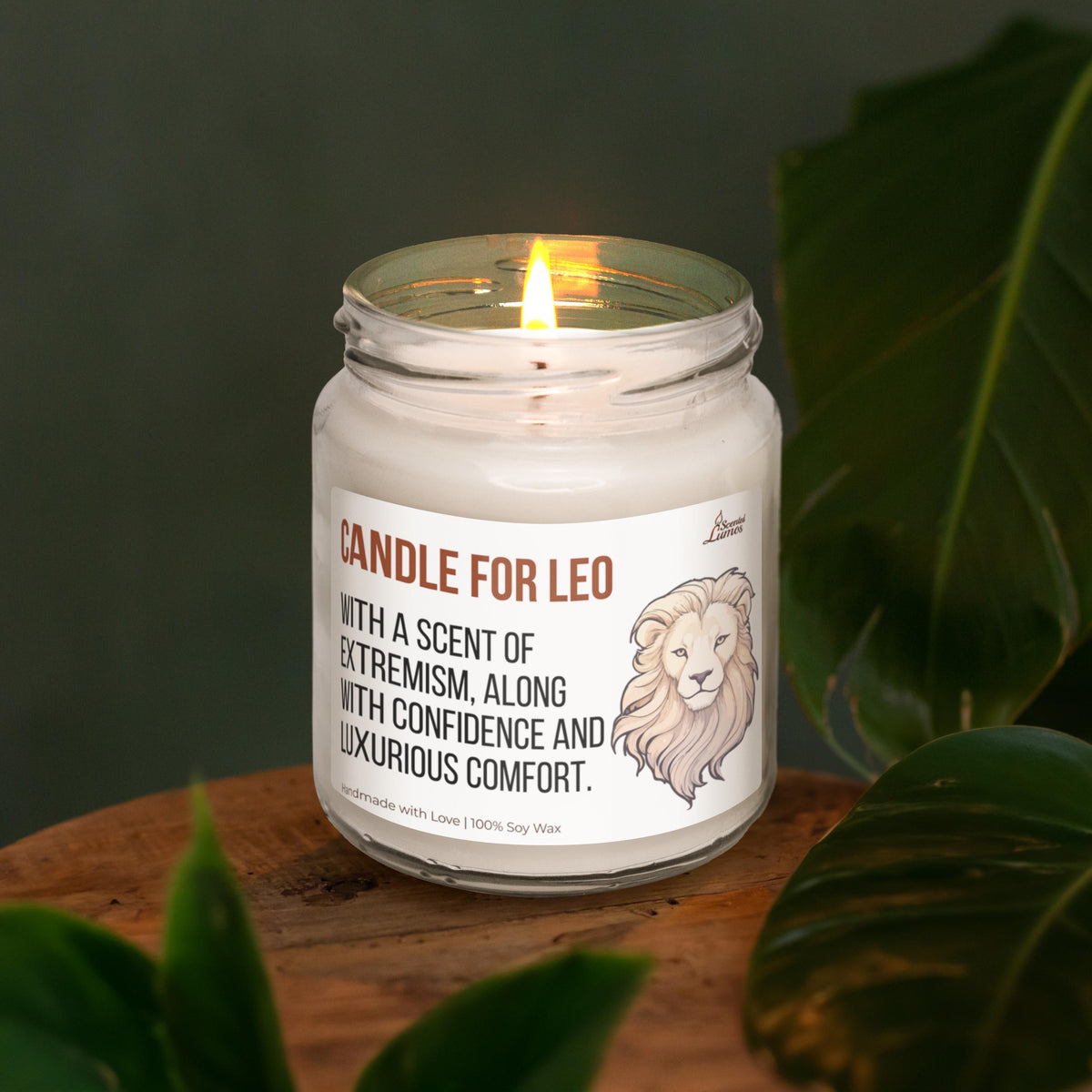 a candle that is sitting on a table