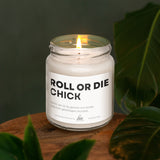 a candle that is sitting on a table