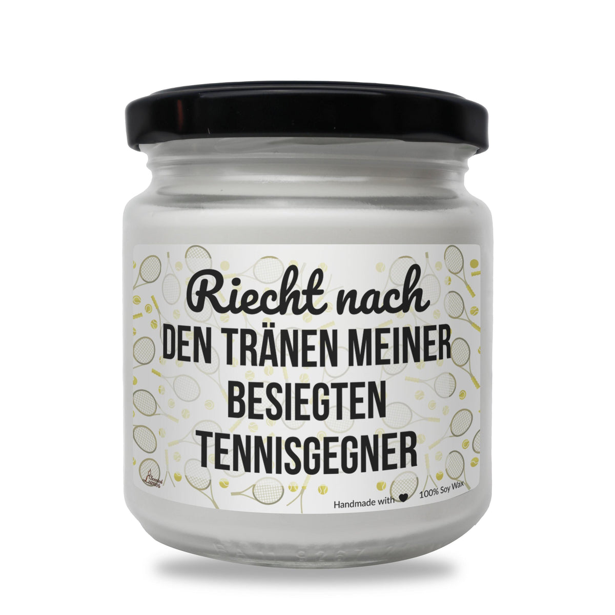 a jar of white paint with a black lid