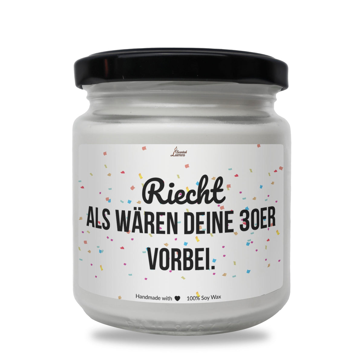 a white jar with a black lid and a black lid