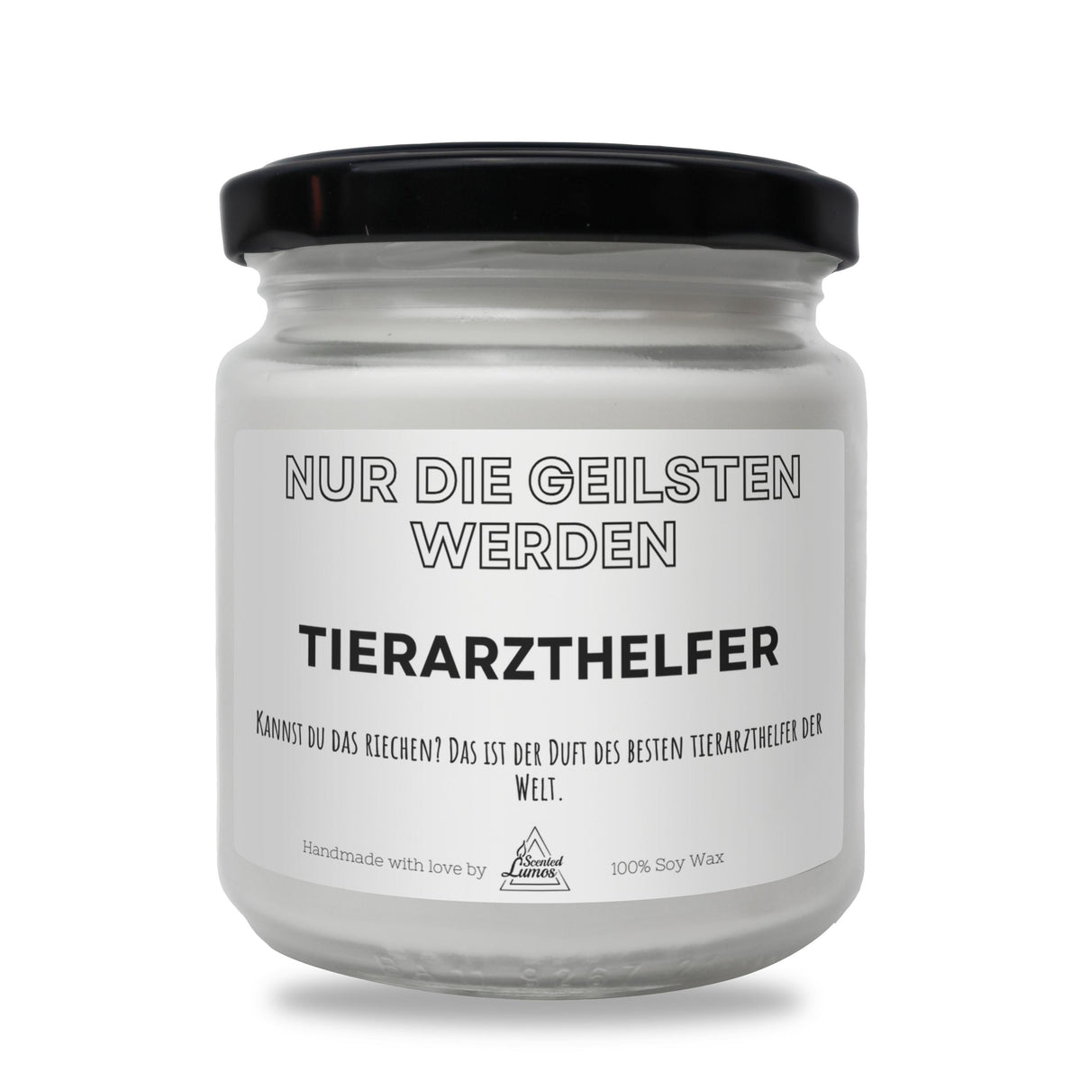 a jar of titrazthelfer on a white background