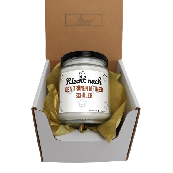 a box with a jar of food inside of it