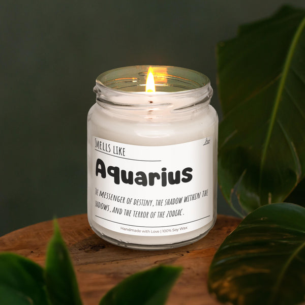 a candle that is sitting on a table