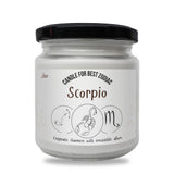 a jar of scorpion powder on a white background