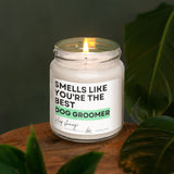 a candle that is sitting on a table