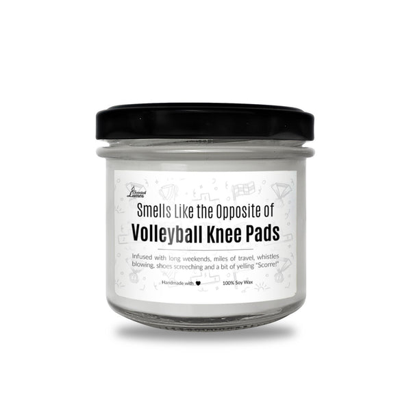 Smells like the Opposite of Volleyball Knee Pads Scented Soy Candle