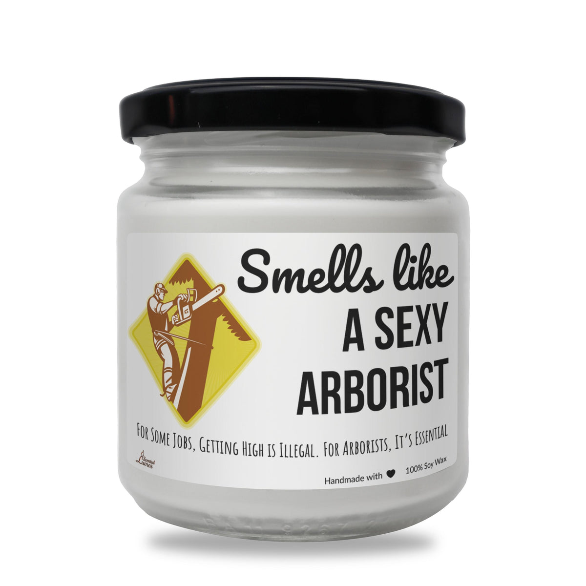 a jar of smell like a sexy arborist
