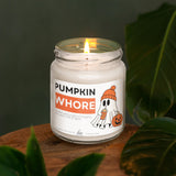 a candle that is sitting on a table