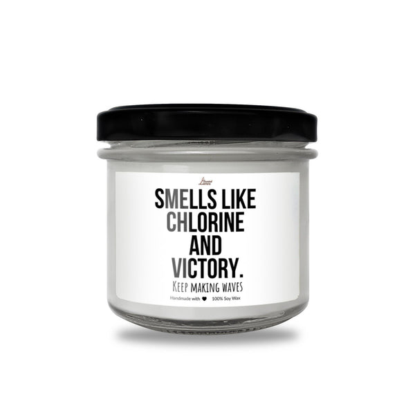 smells like chlorine and victory