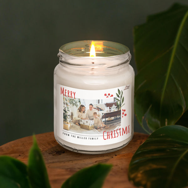 a candle that is sitting on a table