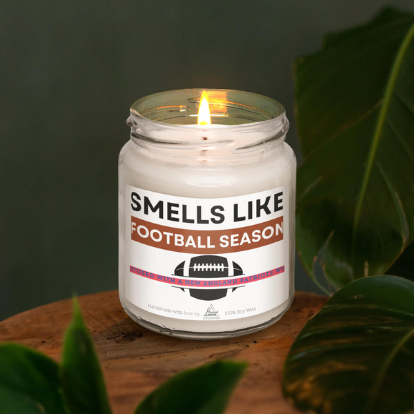 a candle that is sitting on a table