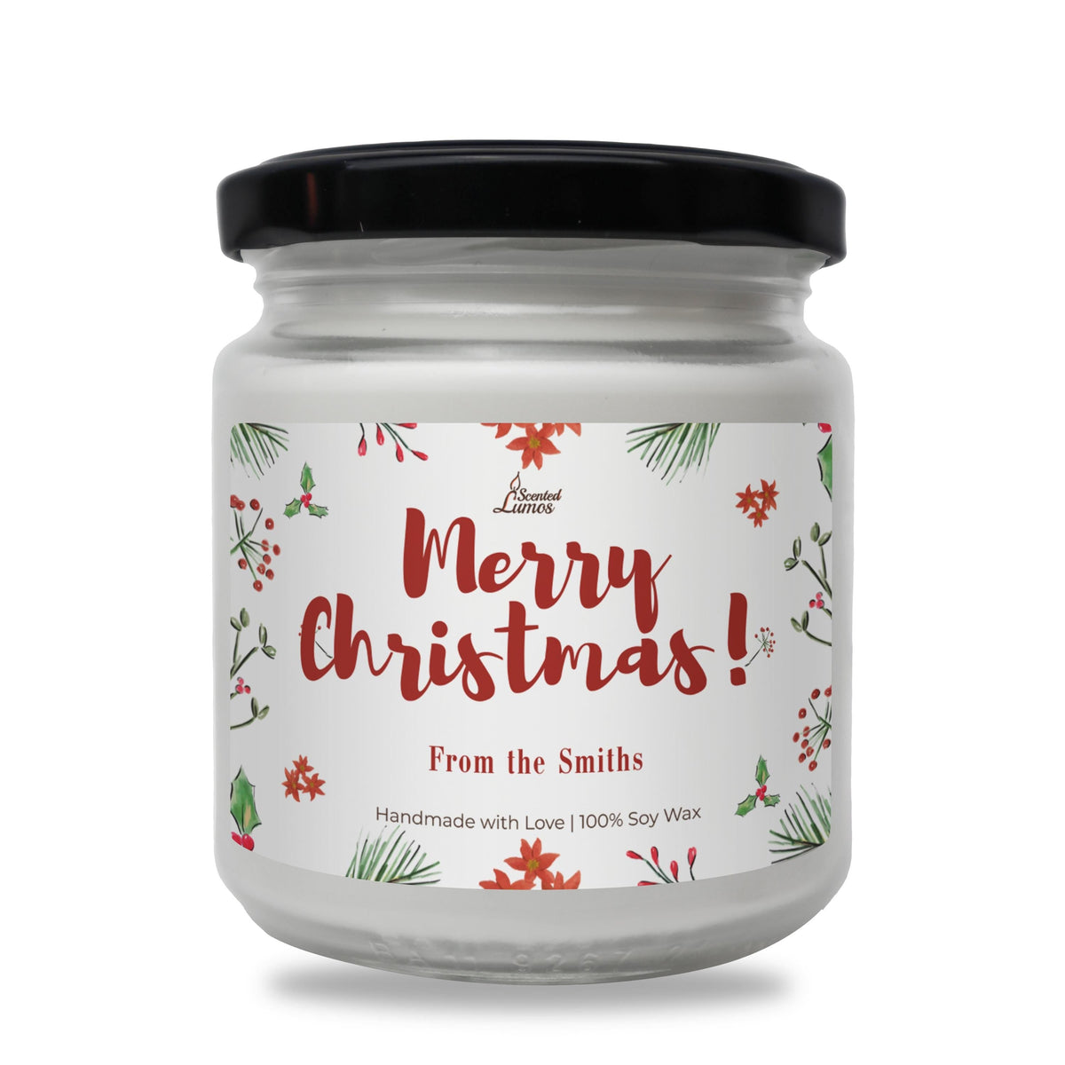 a jar of merry christmas from the smiths