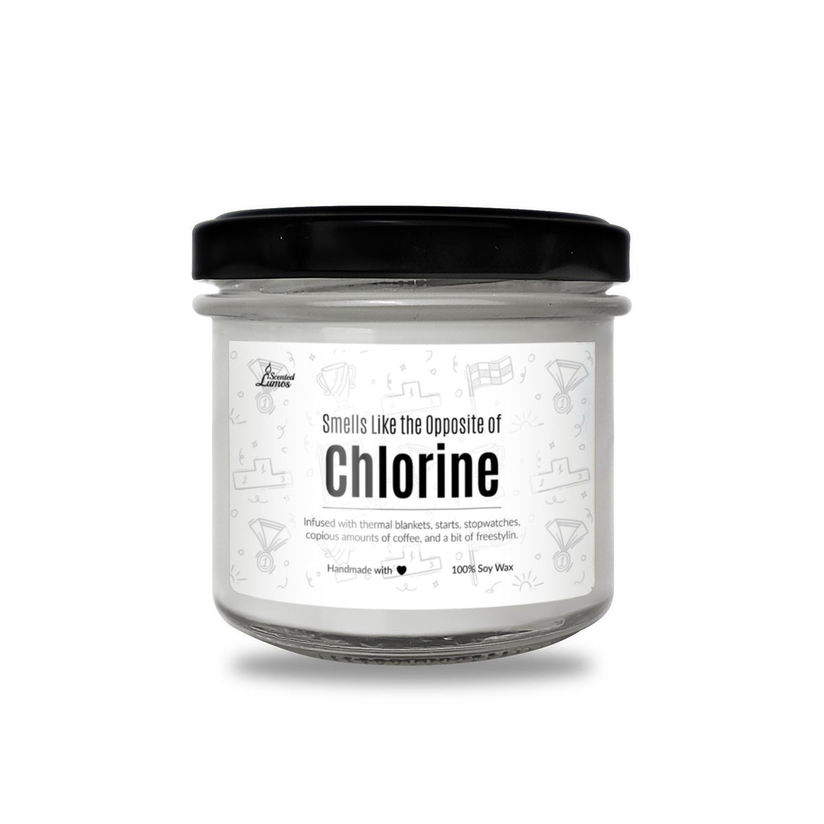 Smells like the Opposite of Chlorine Scented Soy Candle