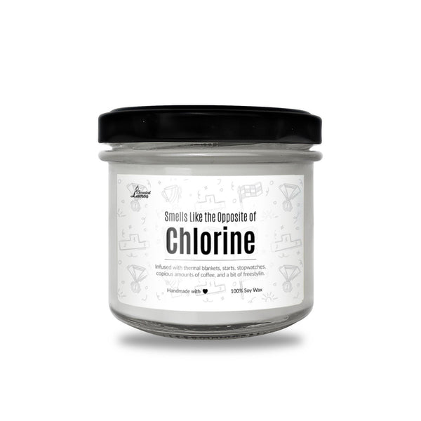 Smells like the Opposite of Chlorine Scented Soy Candle