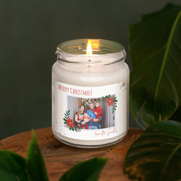 a candle that is sitting on a table