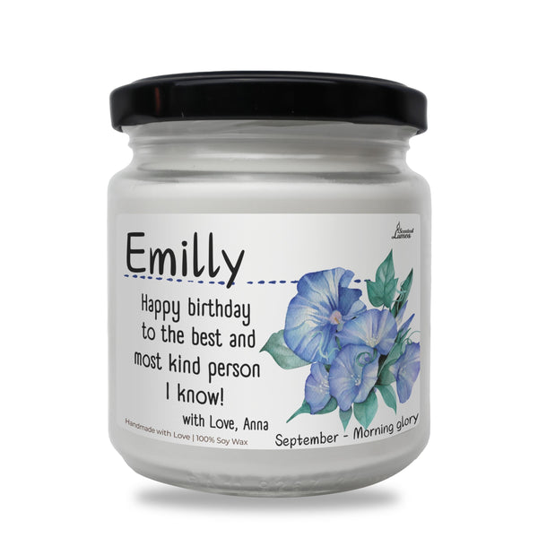 a diagram of a candle and a small candle