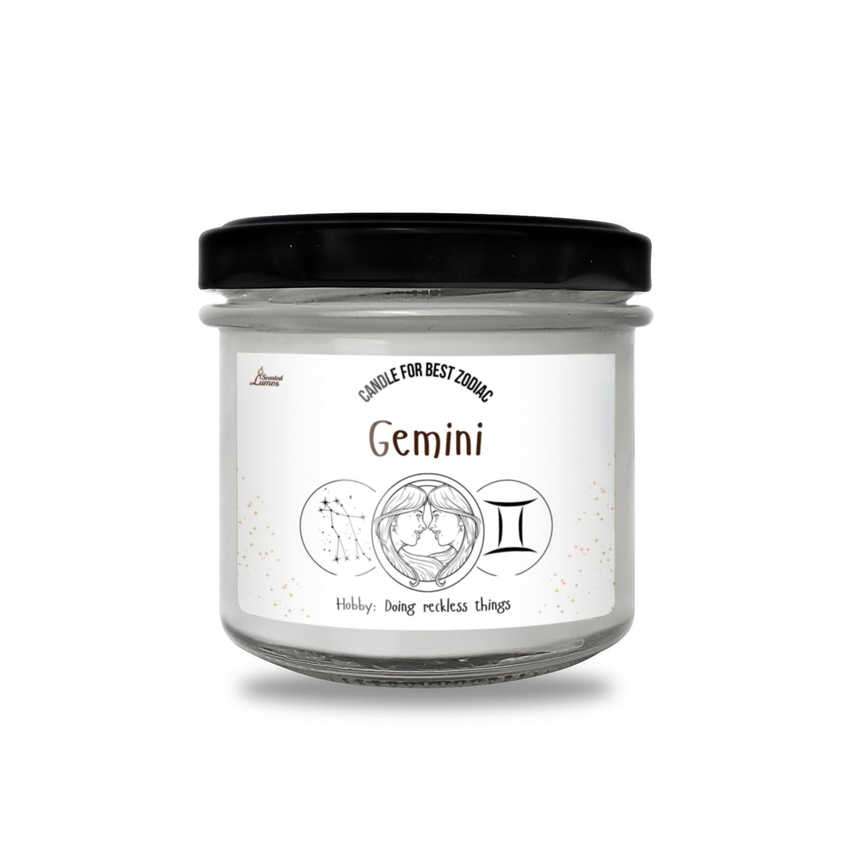 a jar of gemini sitting on a white surface