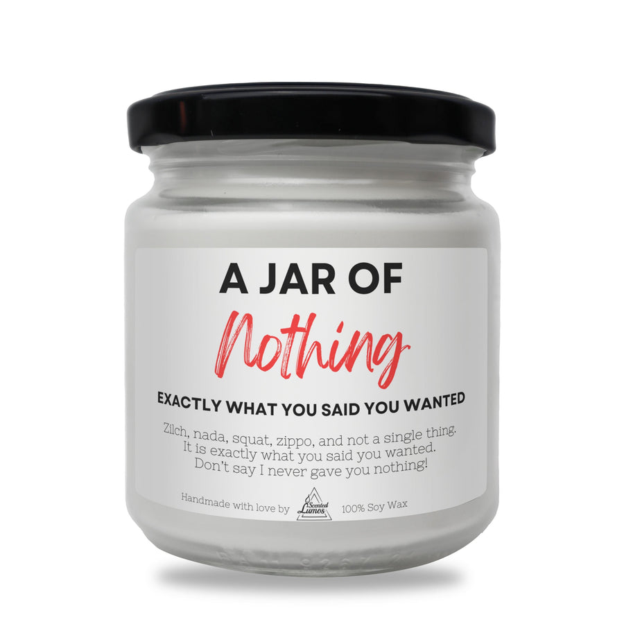 a jar of a jar of nothing on a white background