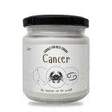 a jar of cancer cream on a white background