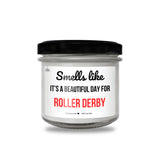 a small jar of roller derby cream