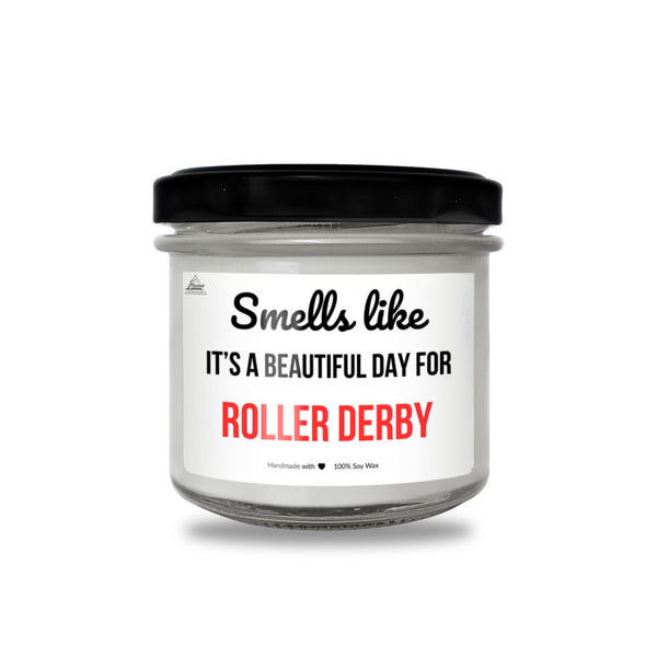 a small jar of roller derby cream